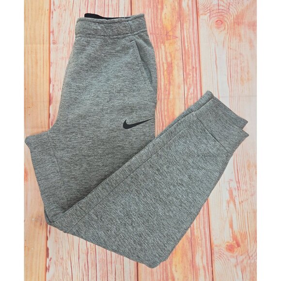 Nike Therma-Fit Grey Jogger Sweatpants Medium - Picture 3 of 8
